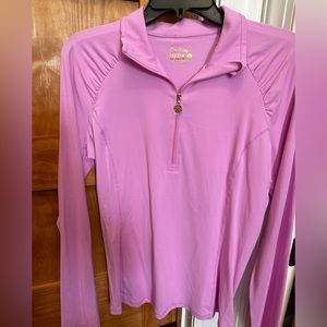 Lilly Pulitzer size XL half zip up, lavender Cosmo color